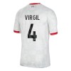 Maillot de Supporter Liverpool Virgil 4 Troisième 2024-25 Pour Enfant